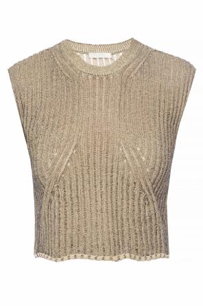 Pleciony top bez rękawów, zdjęcie 1 Pleciony top bez rękawów od Chloe